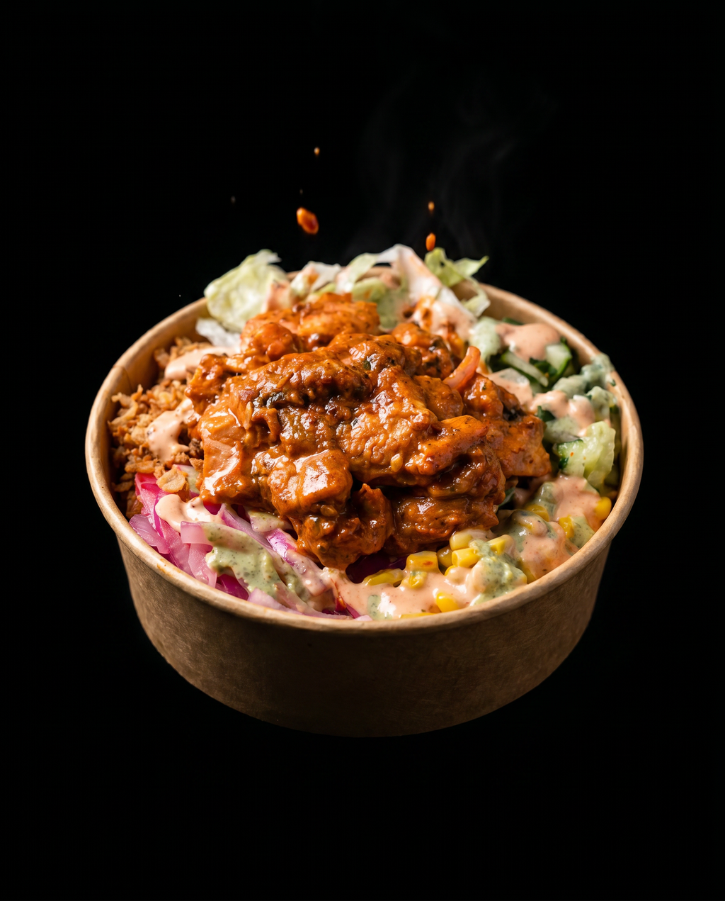 BUTTER CHICKEN RIZ-Z BOWL