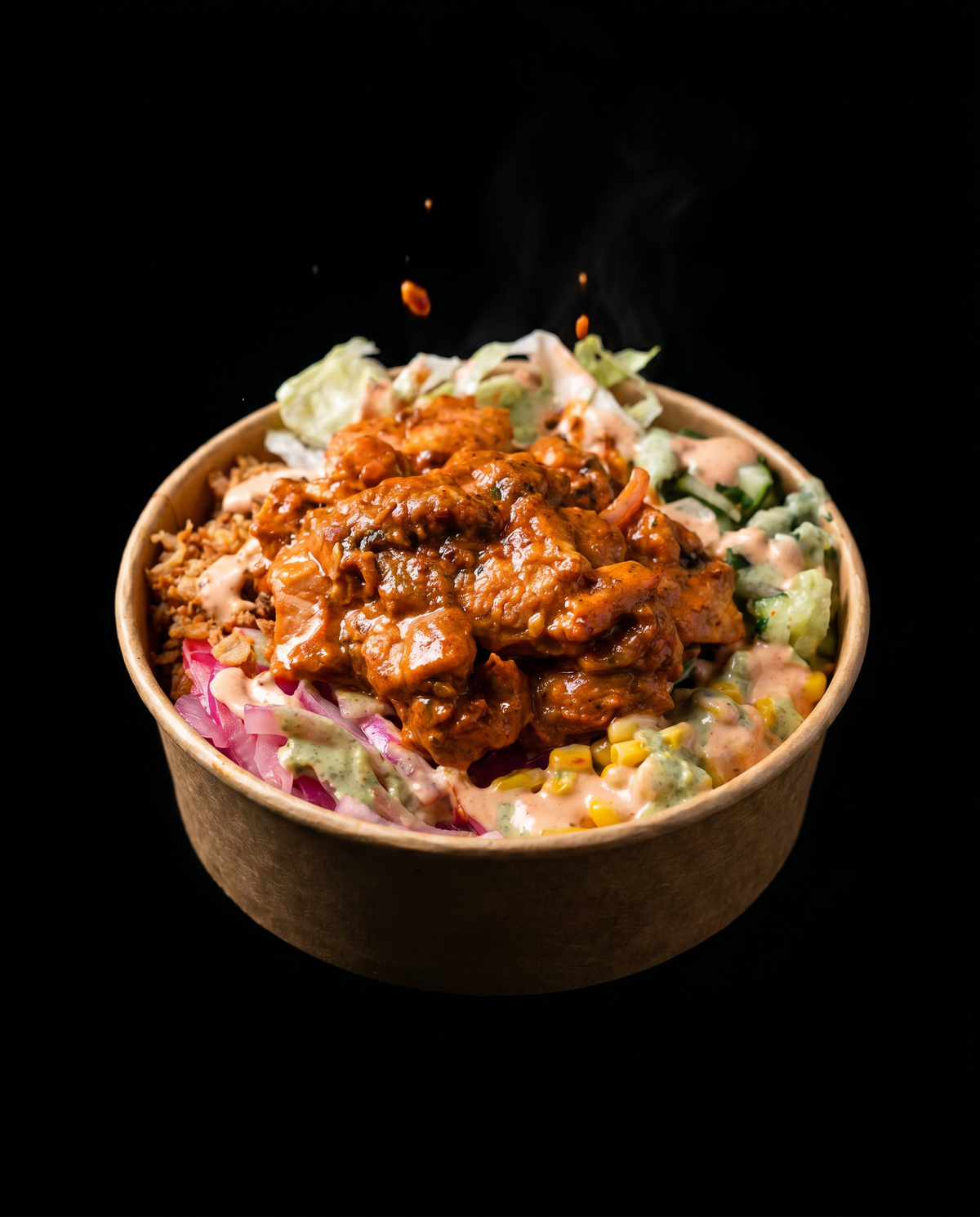 BUTTER CHICKEN RIZ-Z BOWL